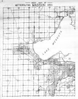 Page 008 - Metropolitan Madison Index Map, Dane County 1954